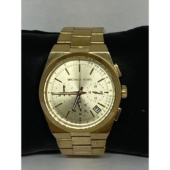 Michael Kors MK5926 Women's Gold Stainless Steel Analog Dial Quartz Watch OP757 - Picture 3 of 12